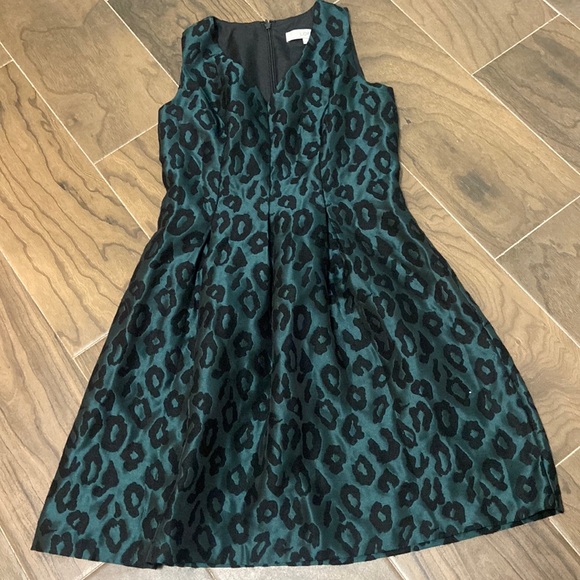 LOFT Dresses & Skirts - Loft leopard print dress (2P)